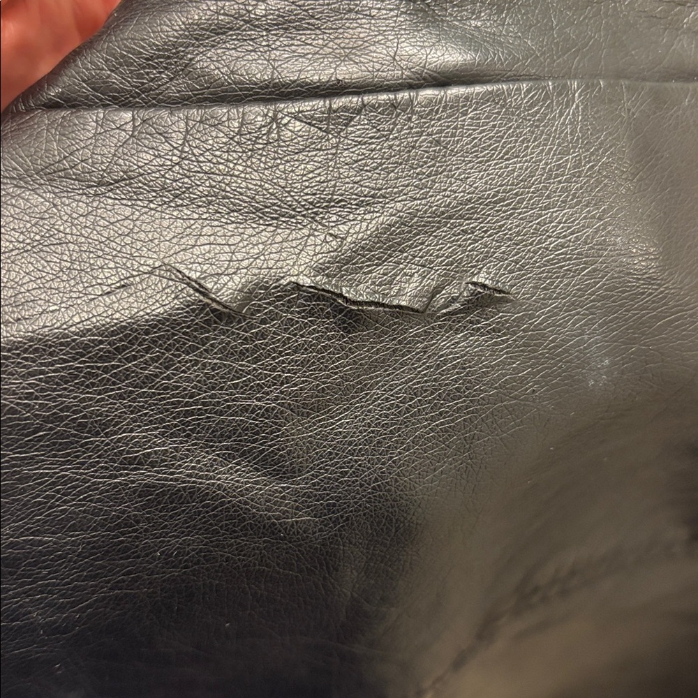 Forever 21 Black Pleather Jacket - Picture 7 of 7